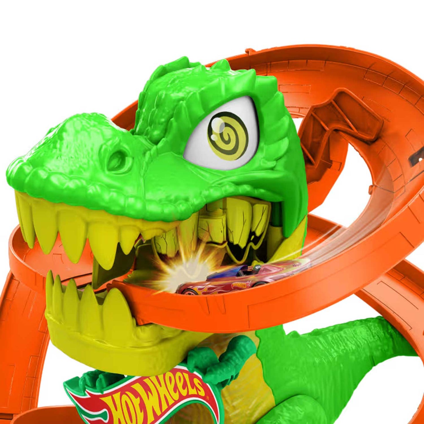 Mattel - Hot Wheels City T-Rex Battaglia Infuocata JBM73