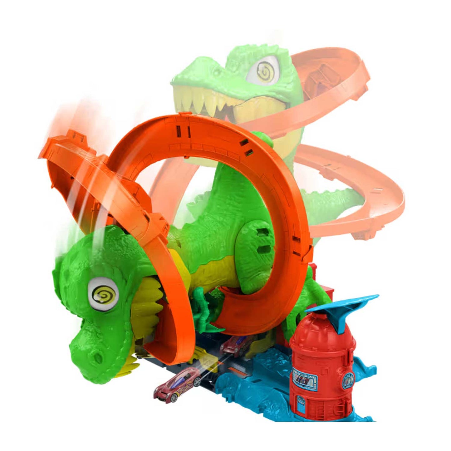 Mattel - Hot Wheels City T-Rex Battaglia Infuocata JBM73