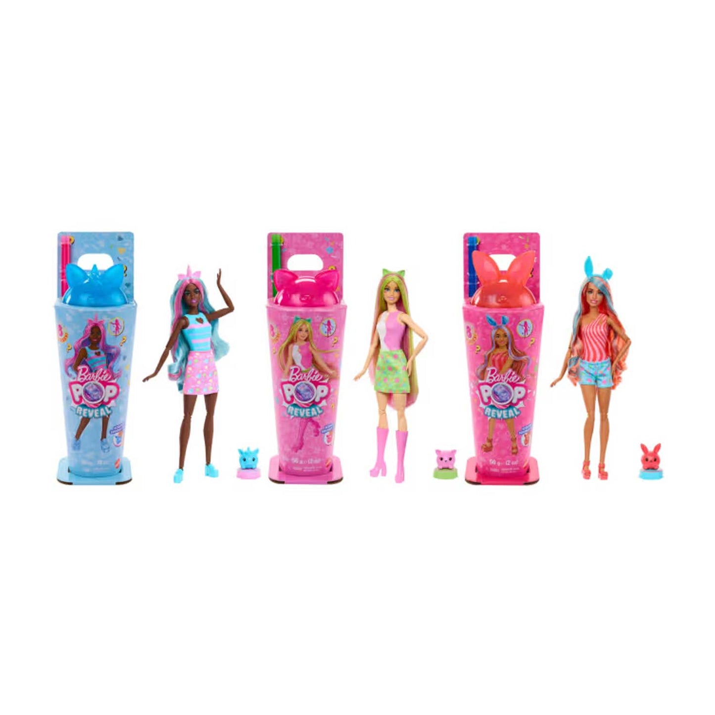 Mattel - Mattel Barbie Pop Reveal Serie Animal Party JCN85