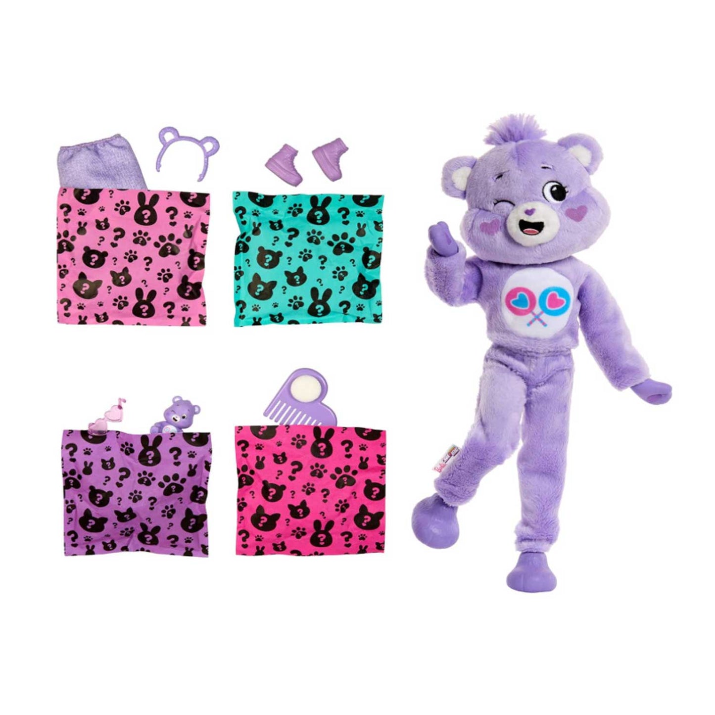 Mattel - Barbie Cutie Reveal Serie Care Bears JCN93