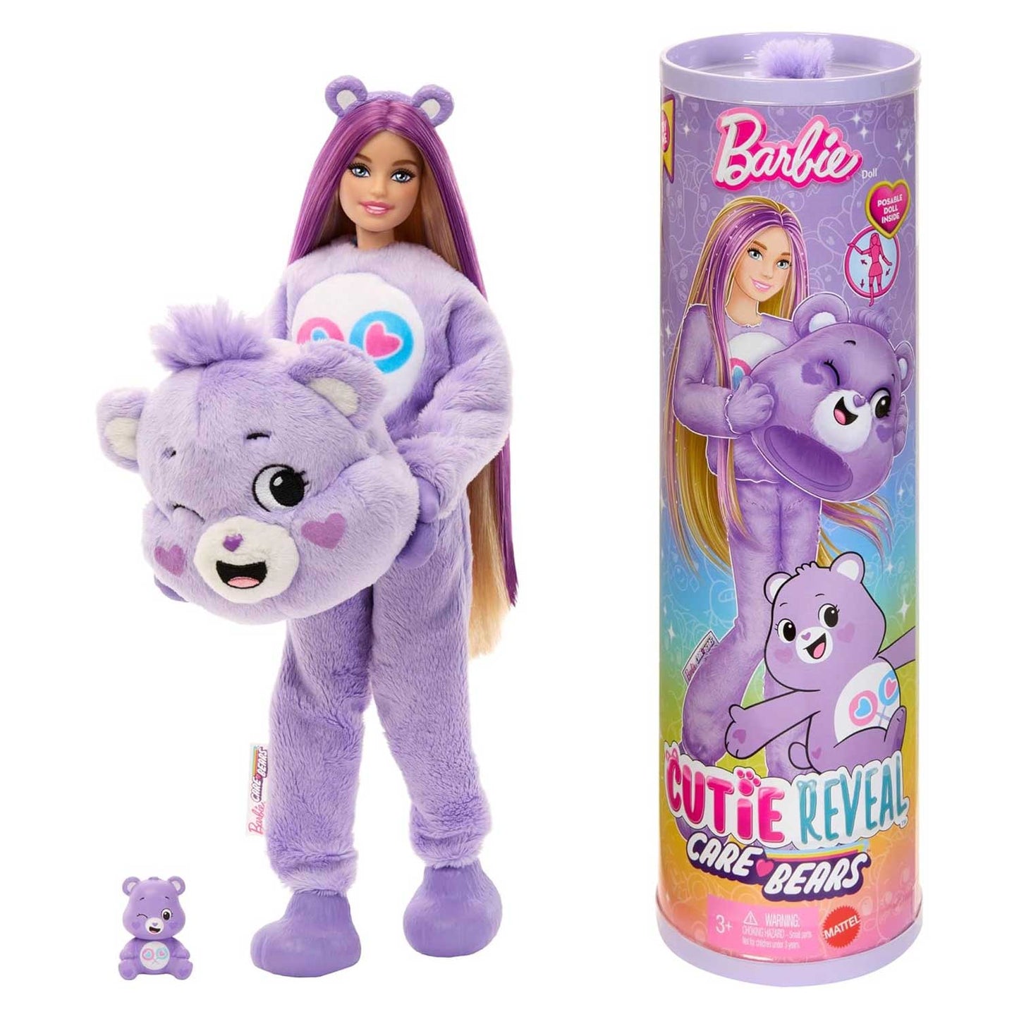 Mattel - Barbie Cutie Reveal Serie Care Bears JCN93