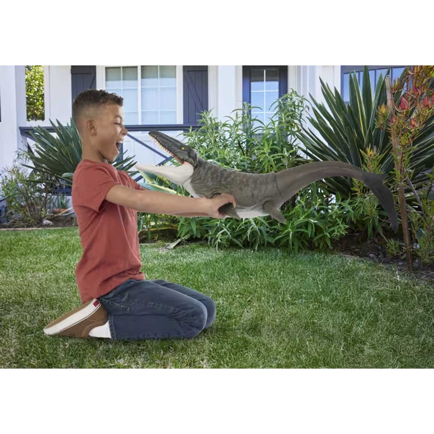 Mattel - Jurassic World: Rebirth Mosasauro Supercolossale JGB51