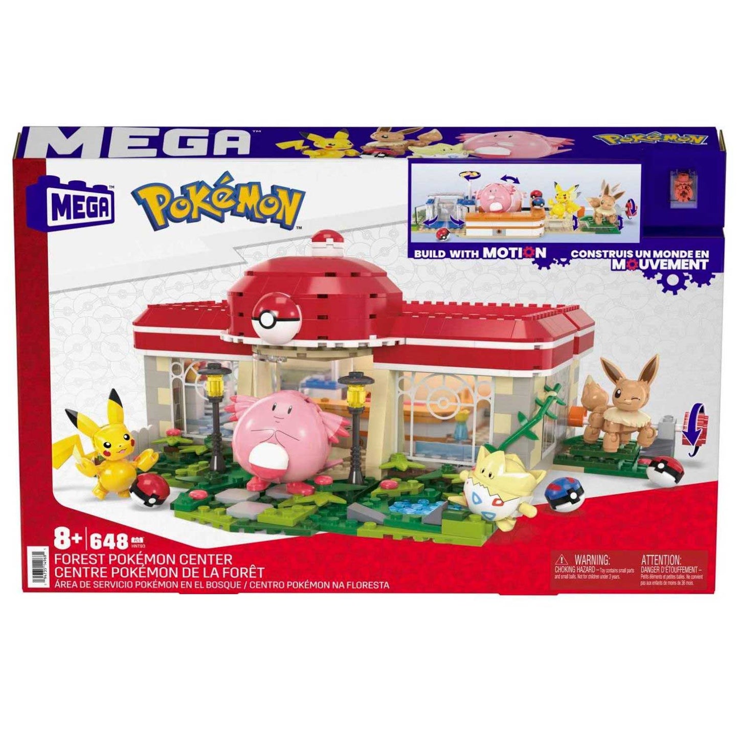 Mattel - Mega Pokémon Adventure Builder Centro Pokémon HNT93