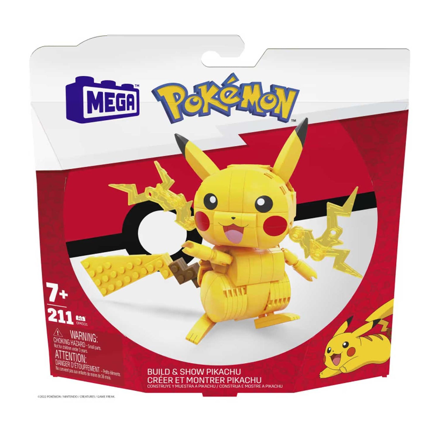 Mattel - Mega Pokemon Pikachu GMD31