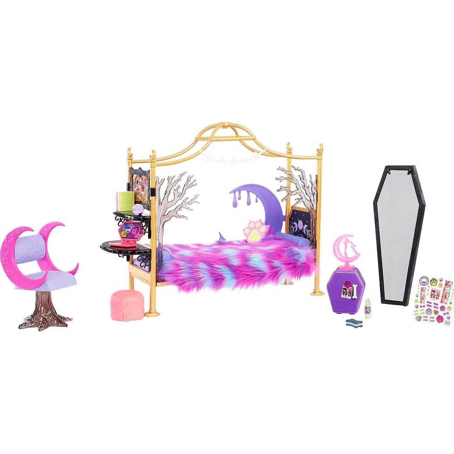Mattel - Monster High Camera Da Letto Di Clawdeen Wolf HNK64
