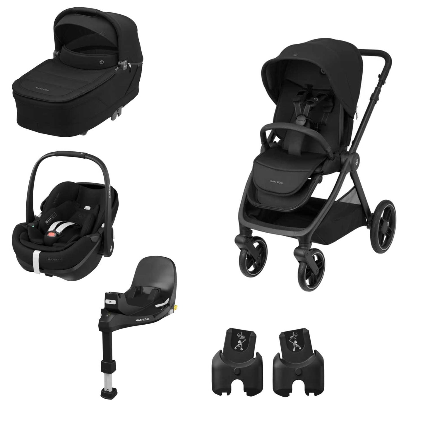 Maxi Cosi - Trio Oxford Plus Con Pebble 360 Pro2 + Family Fix 360 Pro Omaggio