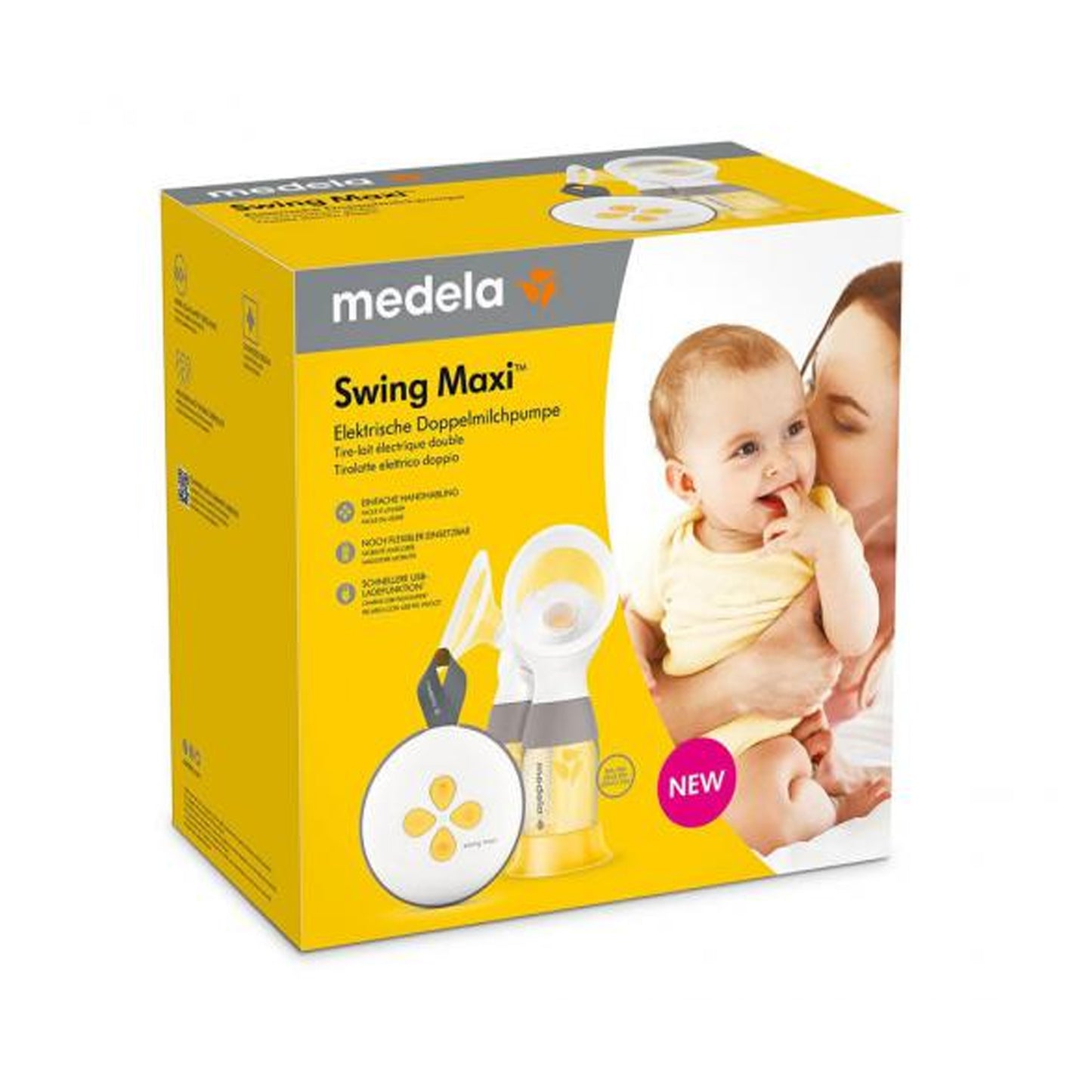 Medela - Tiralatte Elettrico Doppio Swing Maxi