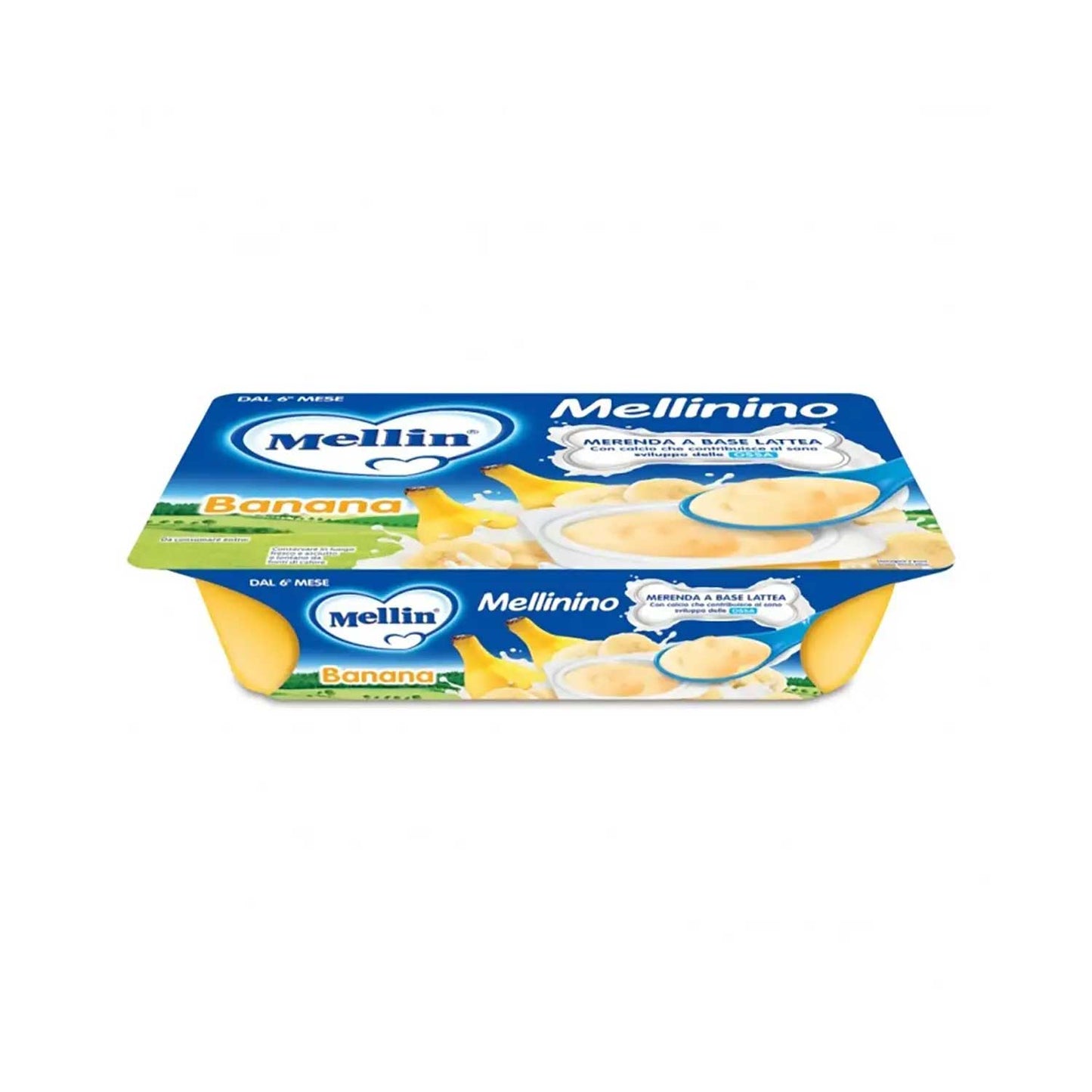 Mellin - Mellino Banana: Confezione 55x6 gr