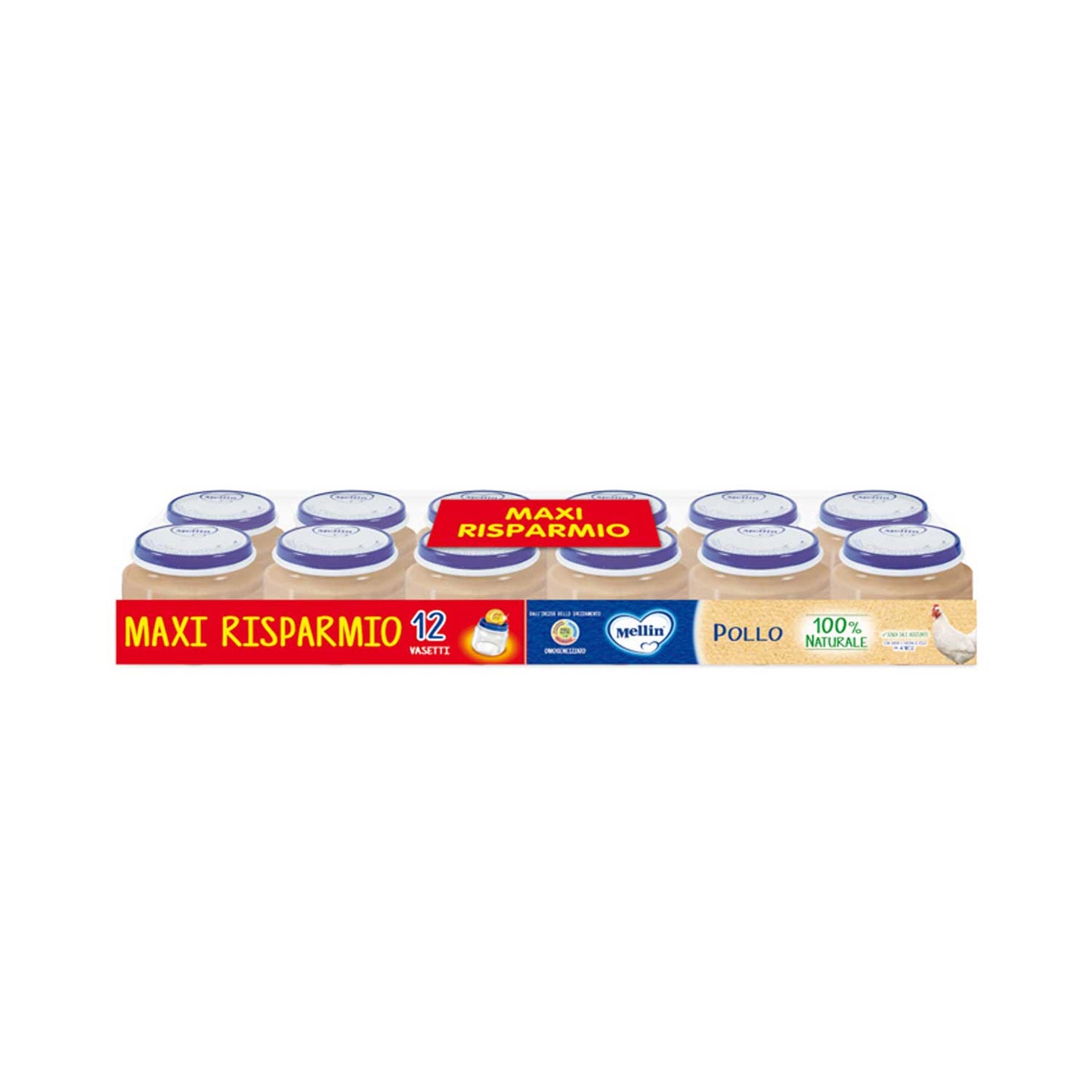 Mellin - Omogeneizzato Tacchino 12x80 gr