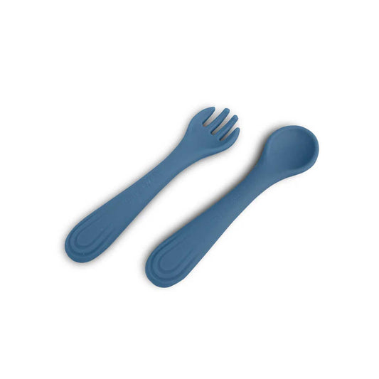 Mizu - Taiki Set cucchiaio e forchetta in silicone