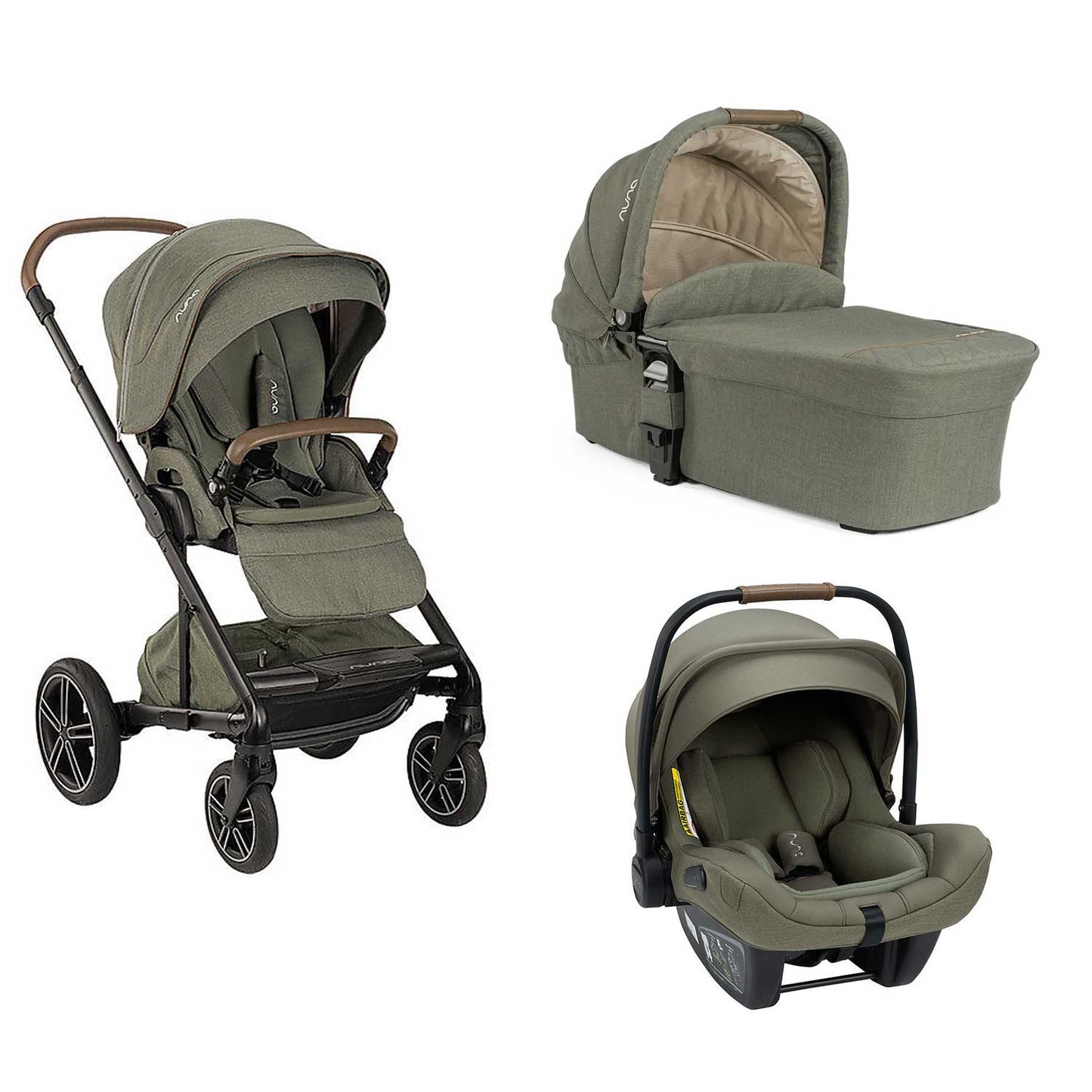 Nuna - Trio Mixx Con Navicella Mixx Next + S.A. Pipa Next Isize