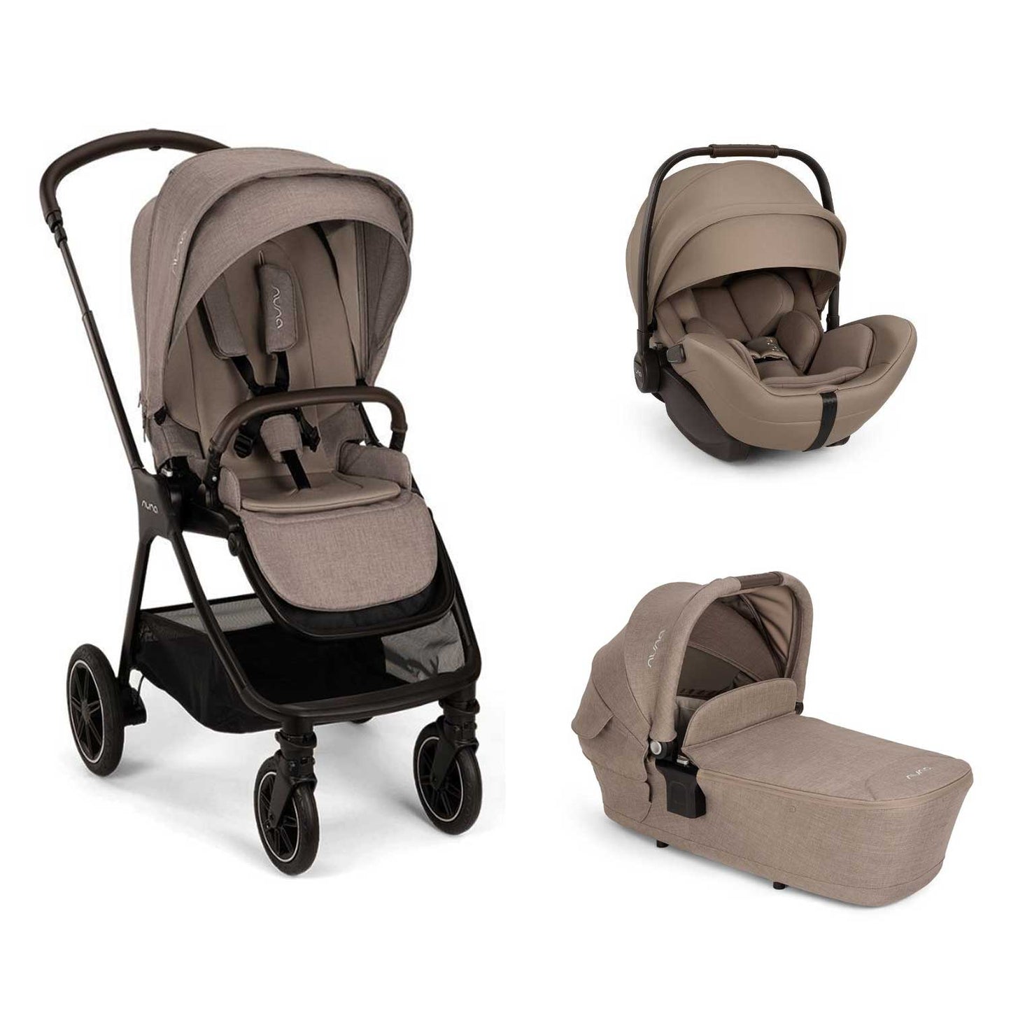 Nuna - Trio Triv Next + Navicella Lytl + Seggiolino Auto Arra Next Isize