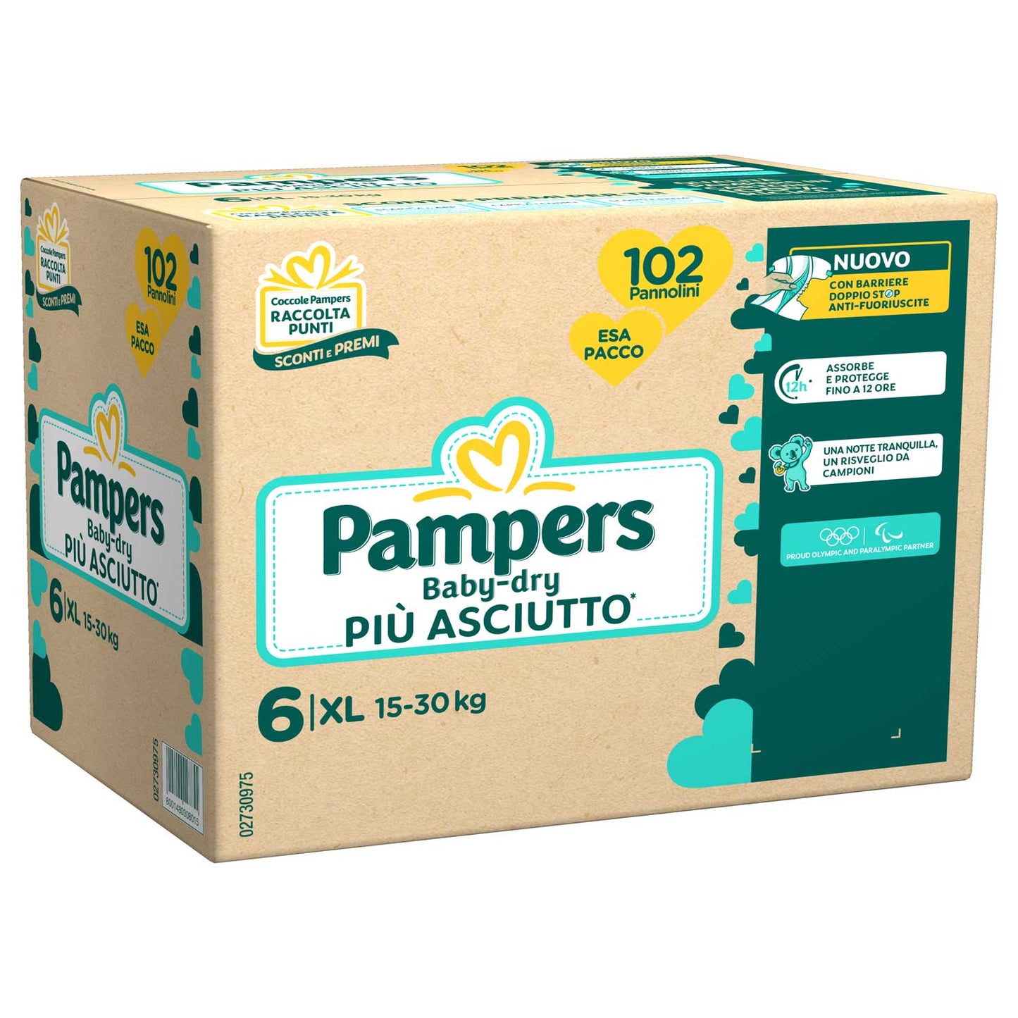 Pampers - Baby Dry Esapack XL 102 PZ