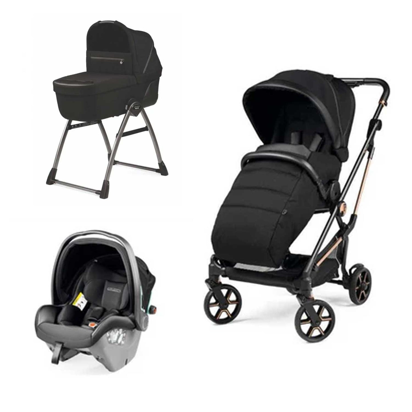 Peg Perego - Trio Vivace Belvedere Con Seggiolino Auto Primo Viaggio SLK R129