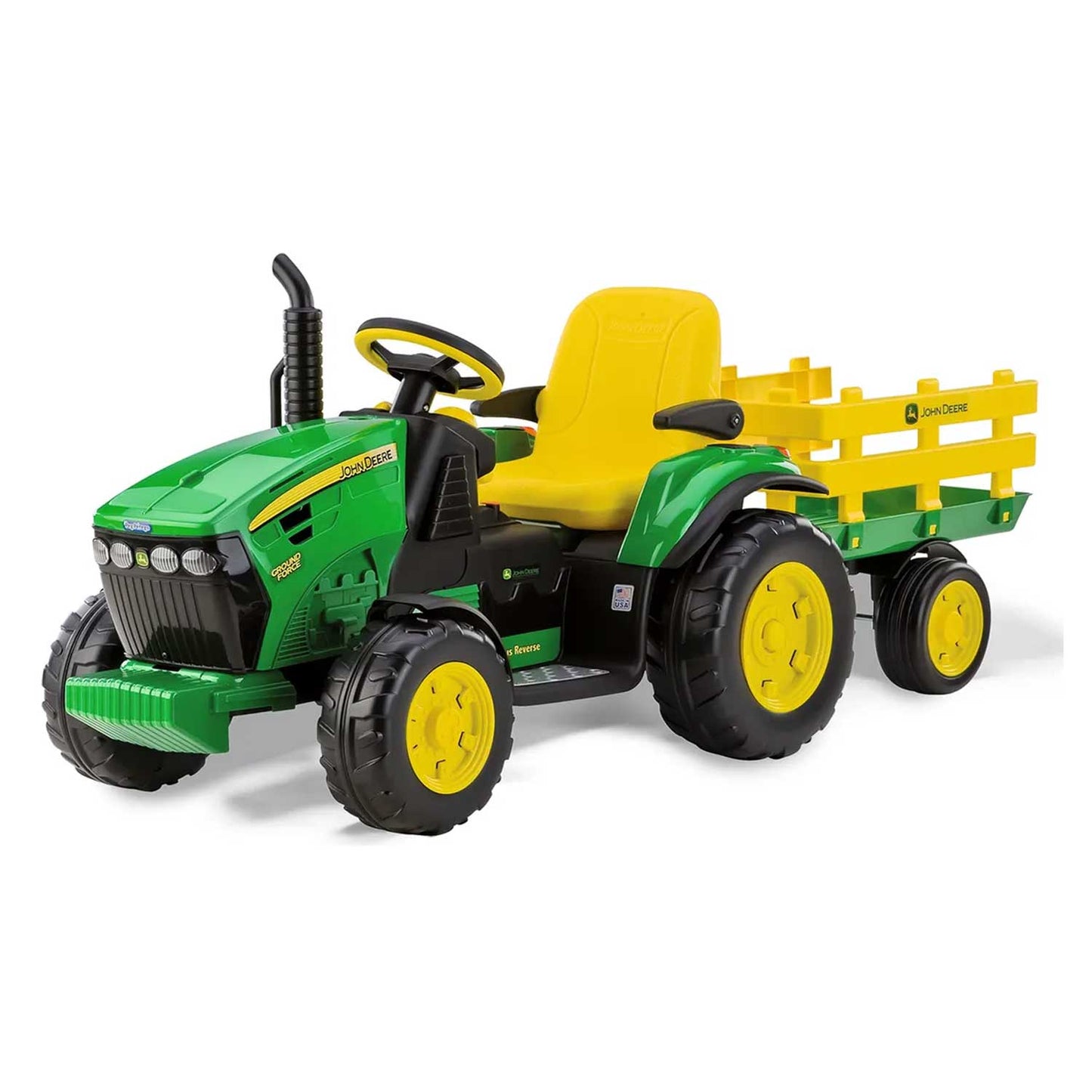 Peg Perego - John Deere Farm Power Tractor New