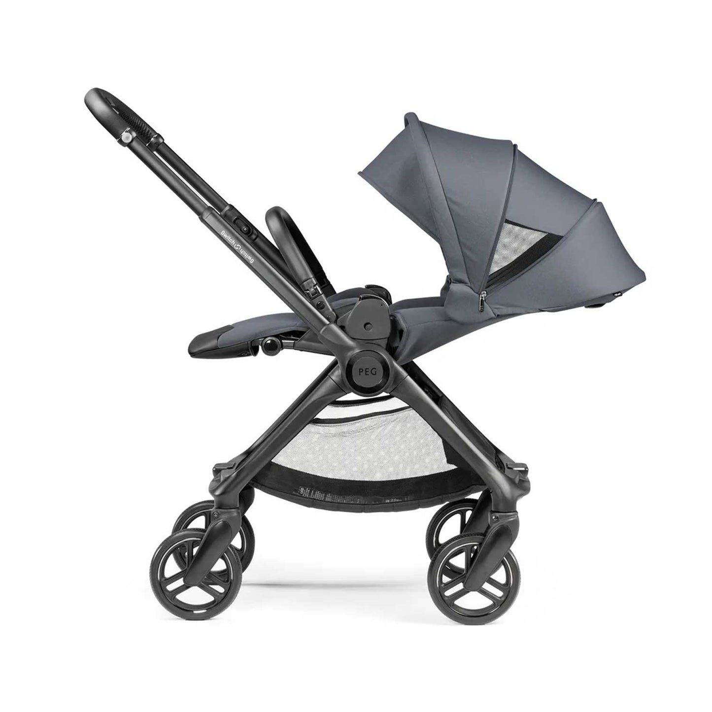 Peg Perego - Trio Switch + Culla Flex Con Seggiolino Auto Primo Viaggio Lounge Isize