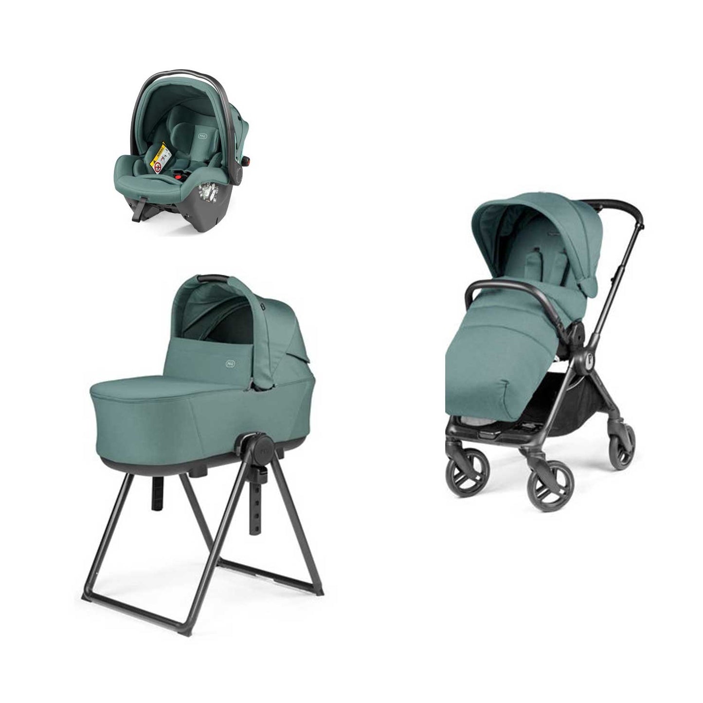 Peg Perego - Trio Switch + Culla Flex + Seggiolino Auto SLK Isize
