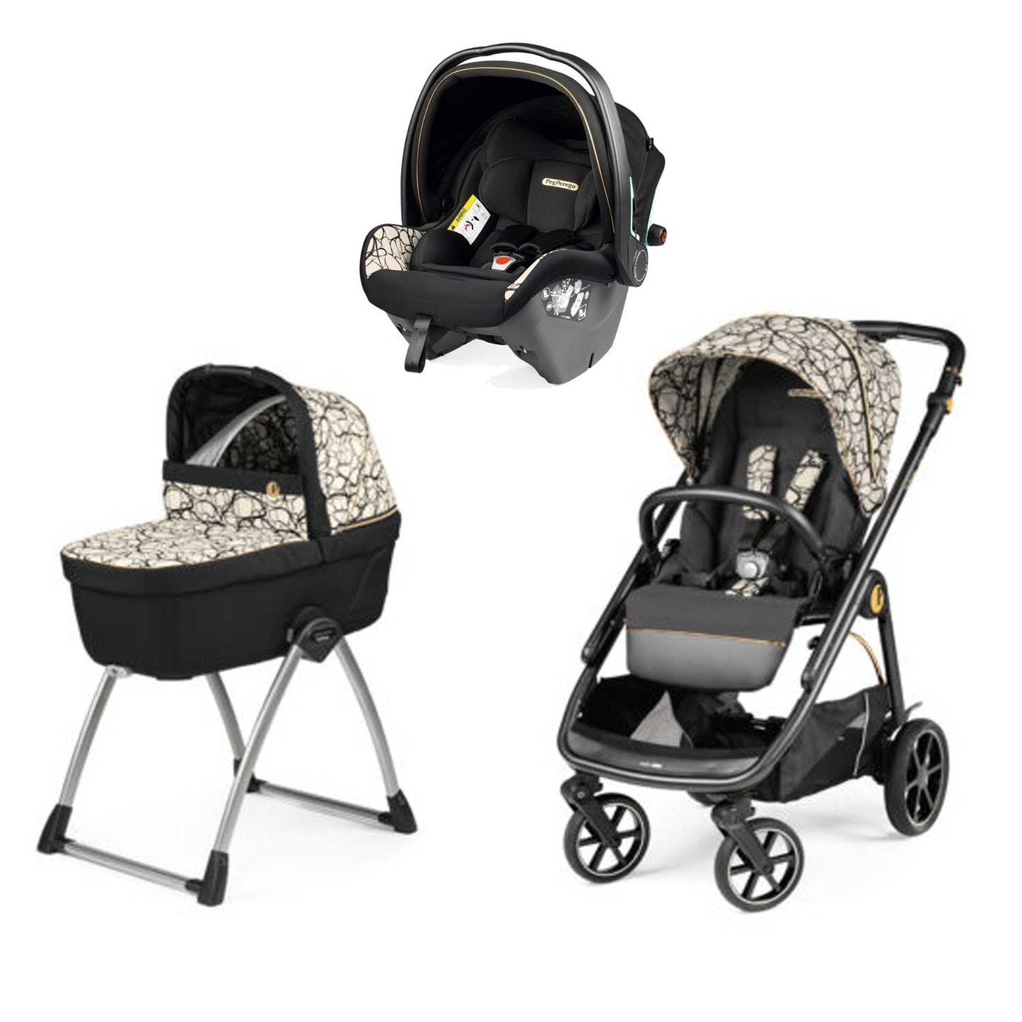 Peg Perego - Trio Veloce Belvedere Con Seggiolino Auto Primo Viaggio SLK R129