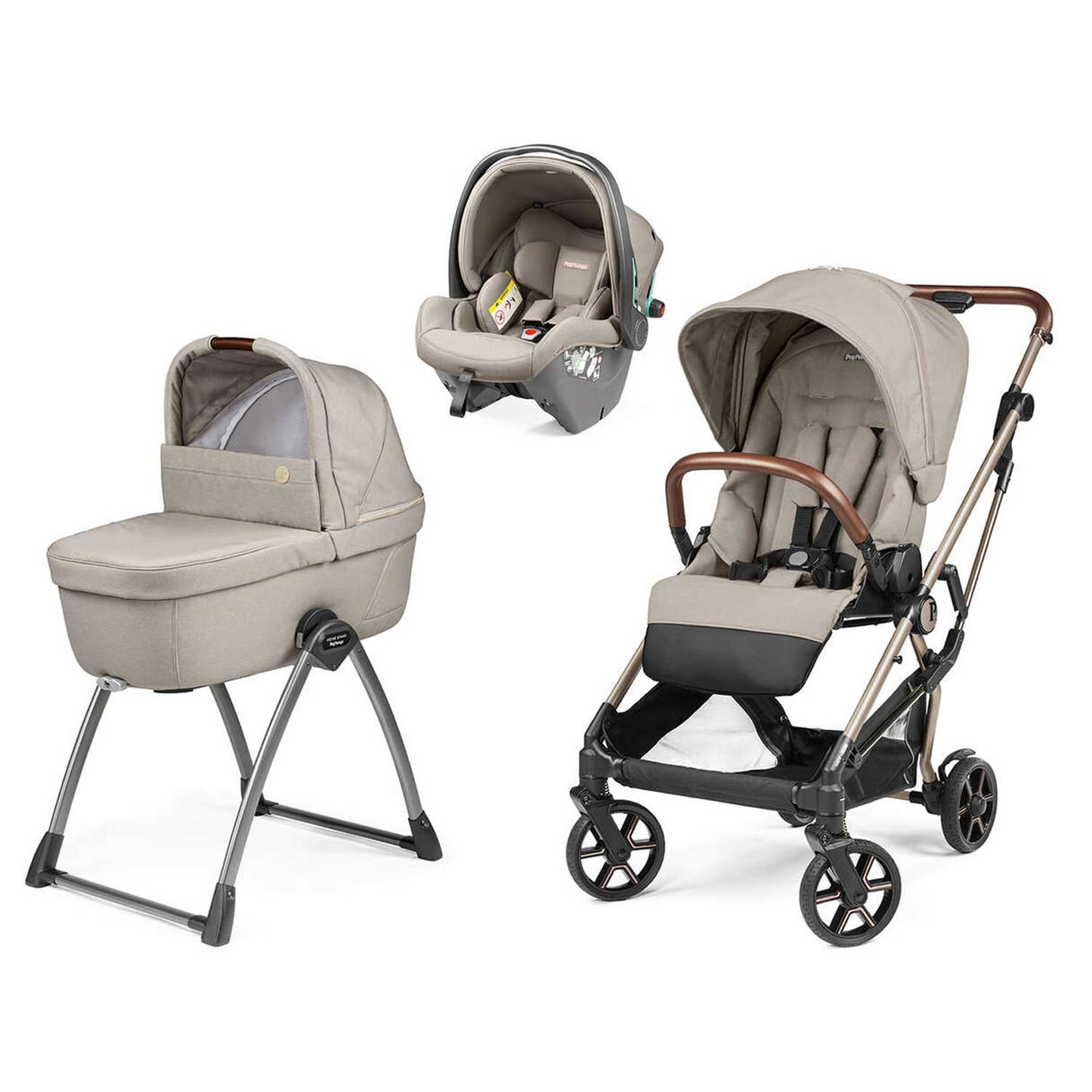 Peg Perego - Trio Vivace Belvedere Con Seggiolino Auto Primo Viaggio SLK R129