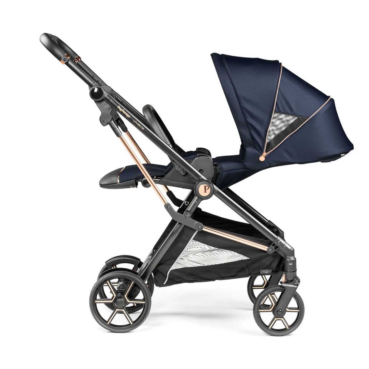 Peg Perego - Trio Vivace New Con Navicella Belvedere + S.A. SLK Modular Isize