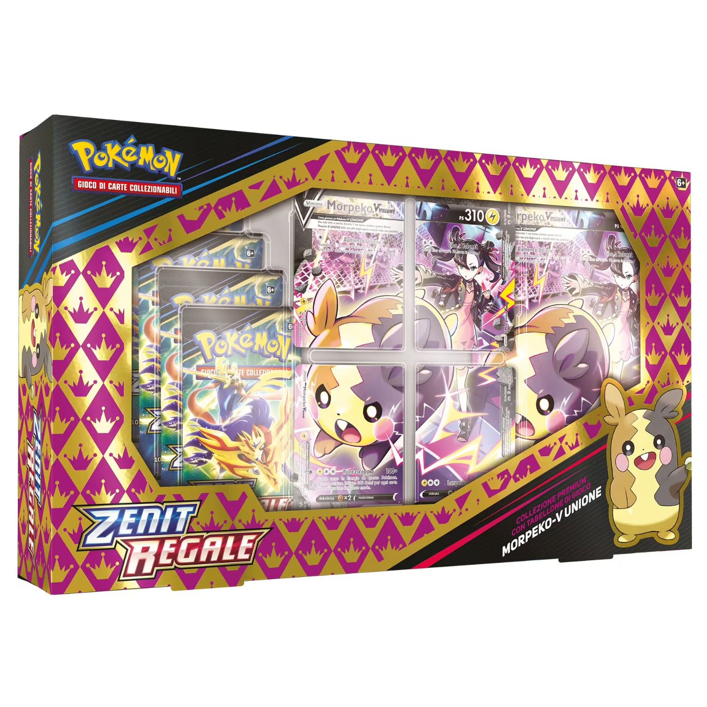 Pokémon - Spada e Scudo 12.5 Zenit Regale Morpeko V-Union (Premium Collection)