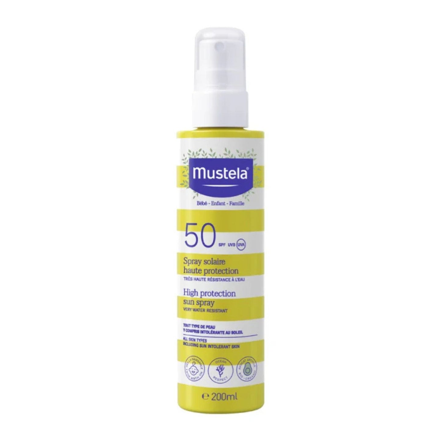 Mustela - Spray Latte Solare Spf50+ 200ml