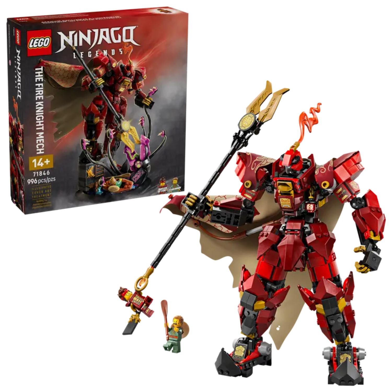 Lego Ninjago Mech Cavaliere del Fuoco 71846 – Iperbimbo