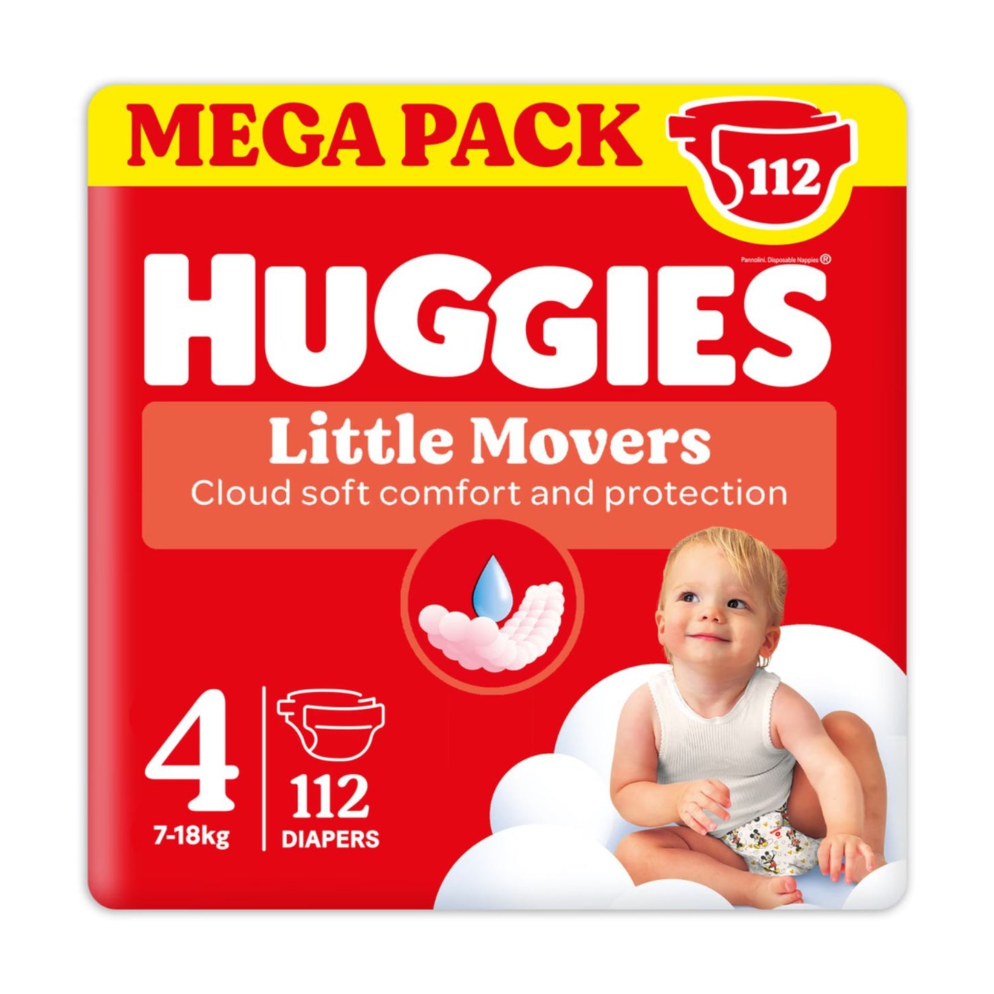 Huggies - Ultra Comfort Megapack Size 4 112pcs