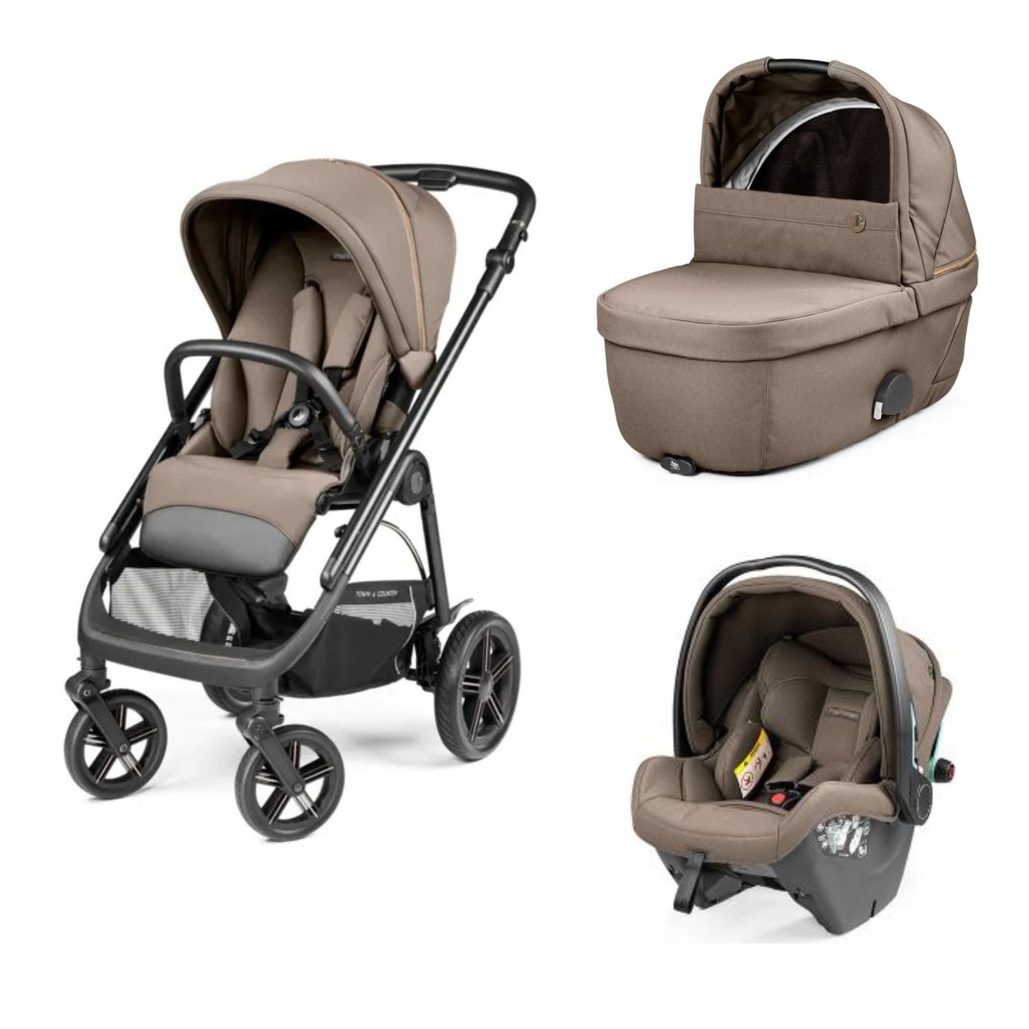 Peg Perego - Trio Veloce TC New Con Culla Belvedere + Primo Viaggio SLK R129