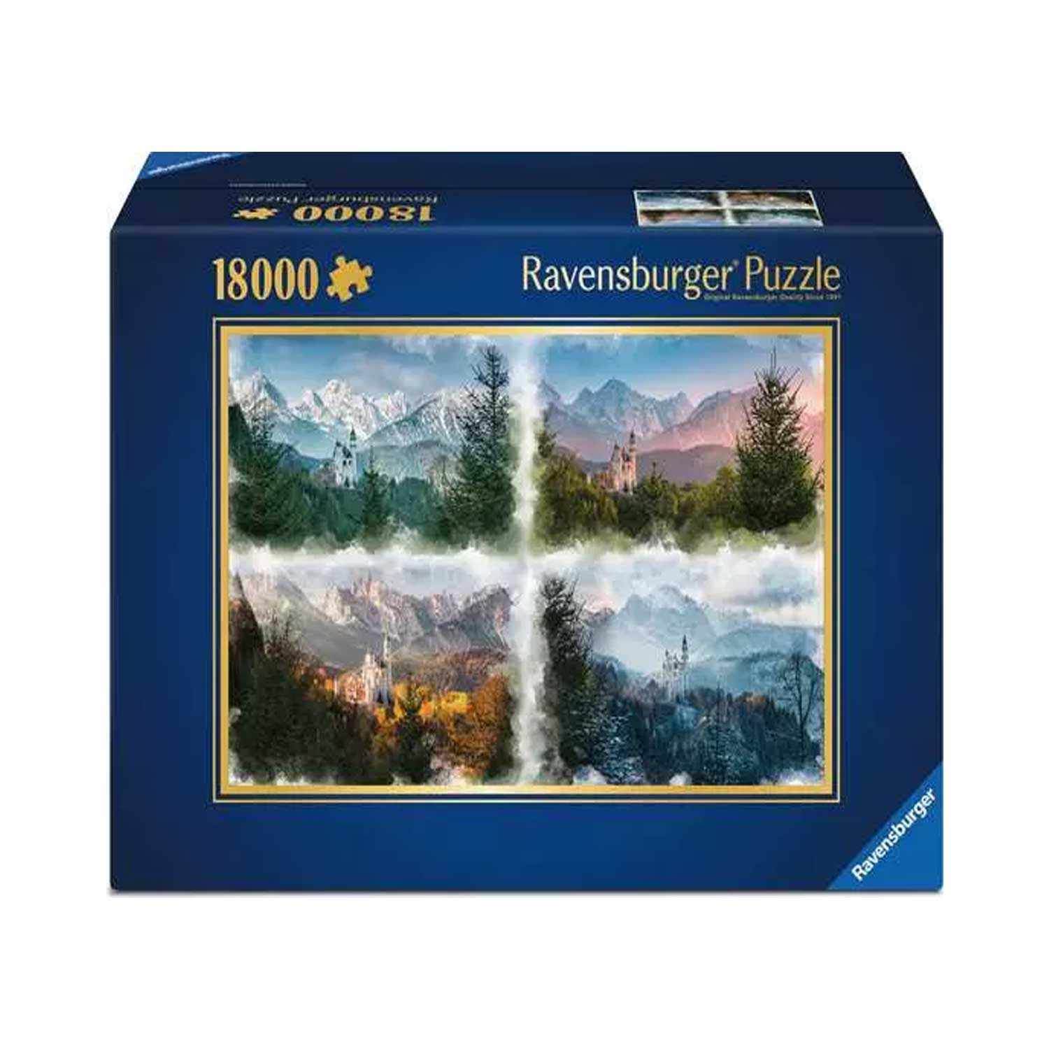 Puzzle legno quattro stagioni | Puzzle e rompicapo | Puzzle legno | Giochi per Bambini e Ragazzi