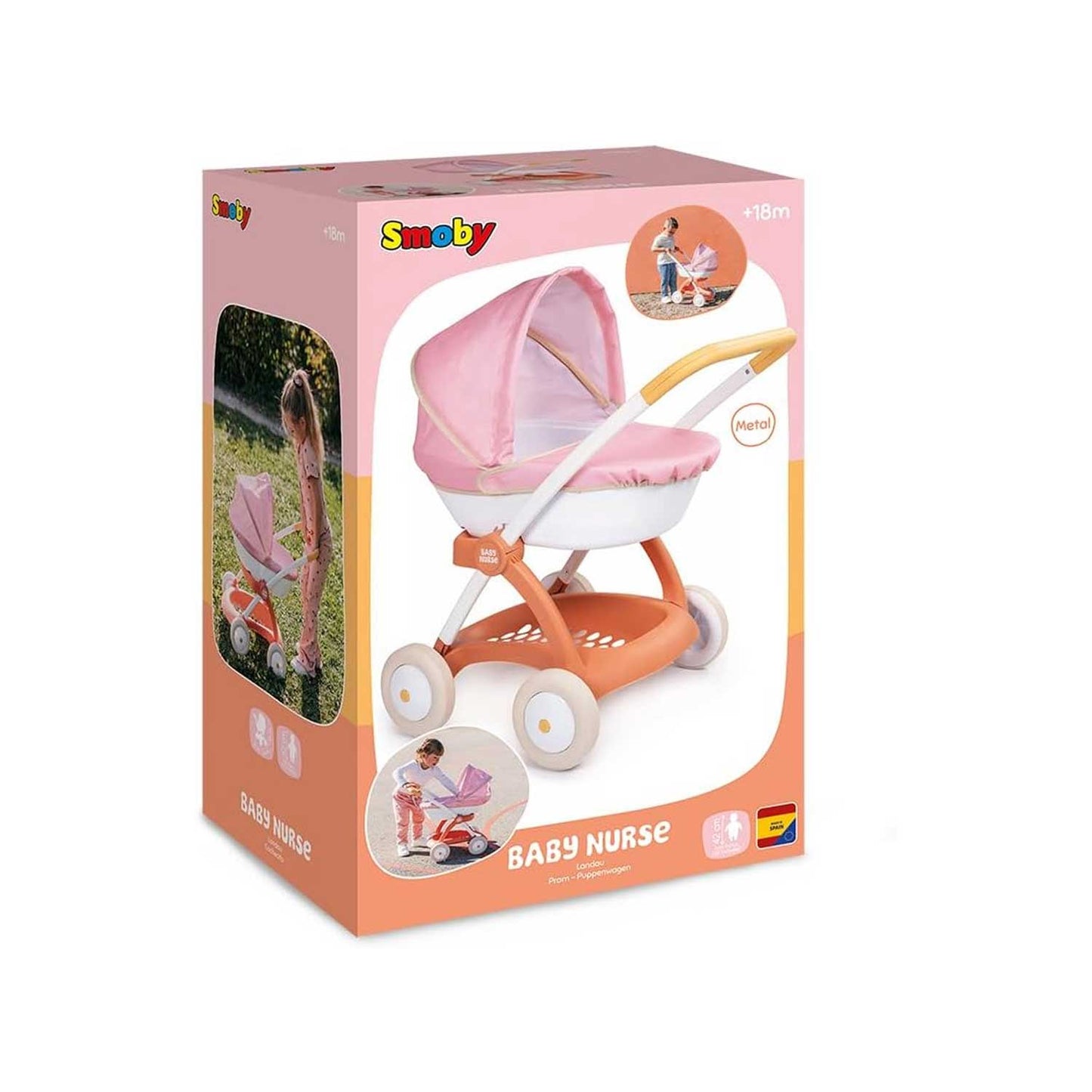 Smoby - Baby Nurse Pram