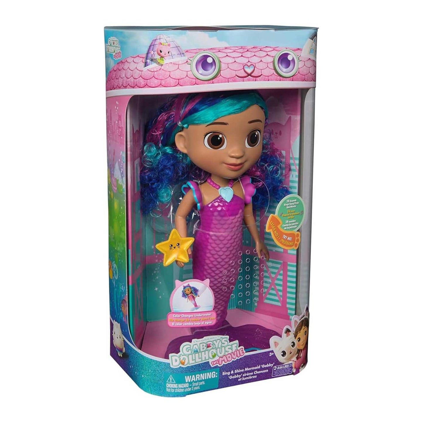 Spin Master - Gabby'S Dollhouse Movie Sirena Con Funzioni