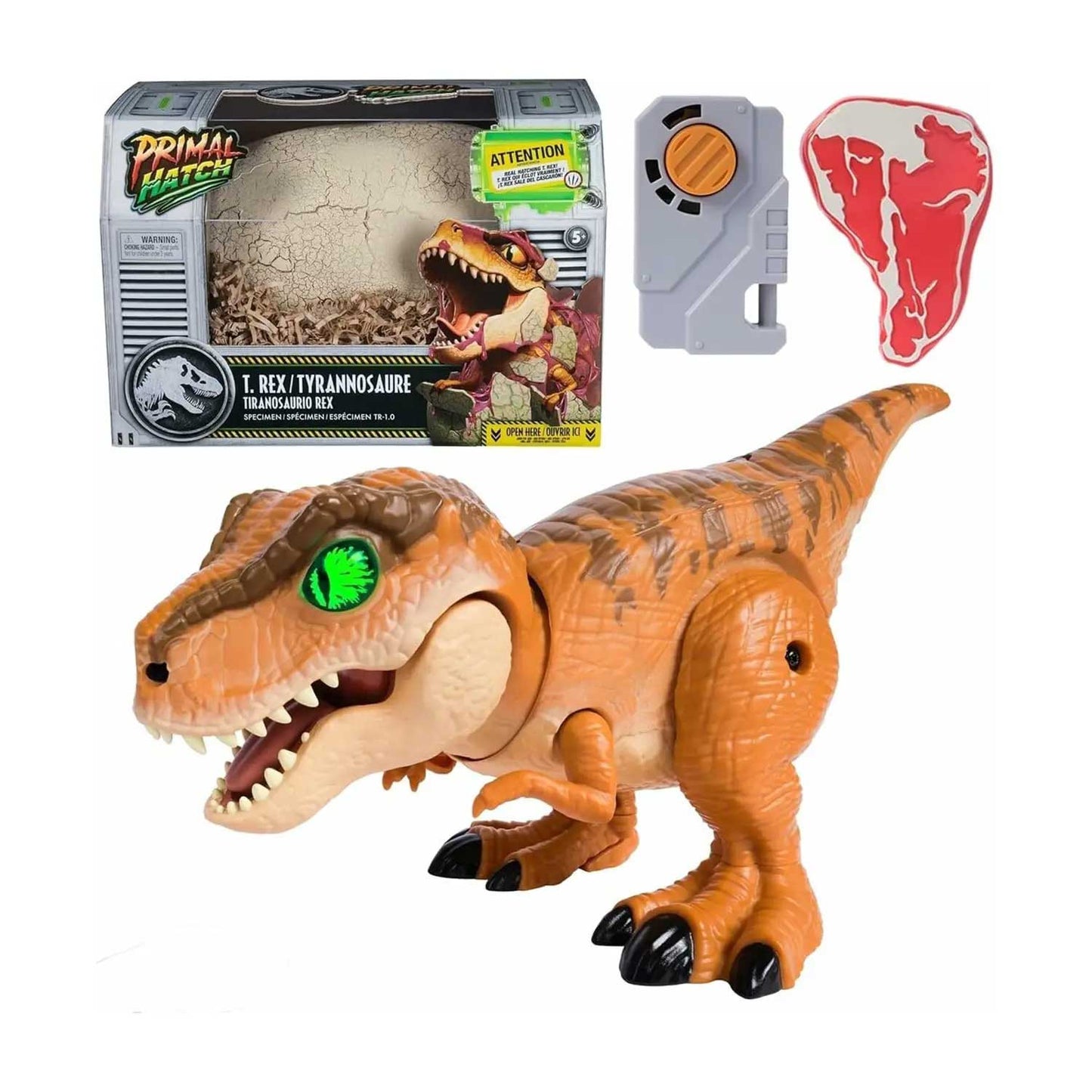 Spin Master - Dno Uovo Primal Hatch Interattivo