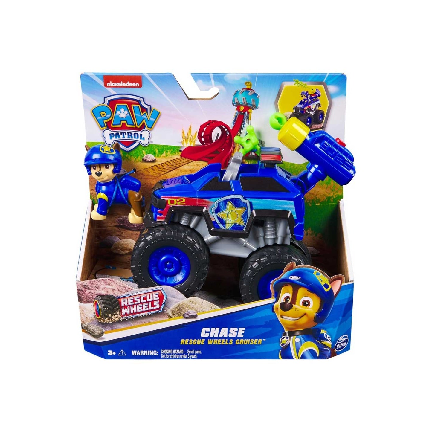 Spin Master - Paw Patrol Veicolo Tematizzato Rescue Wheels