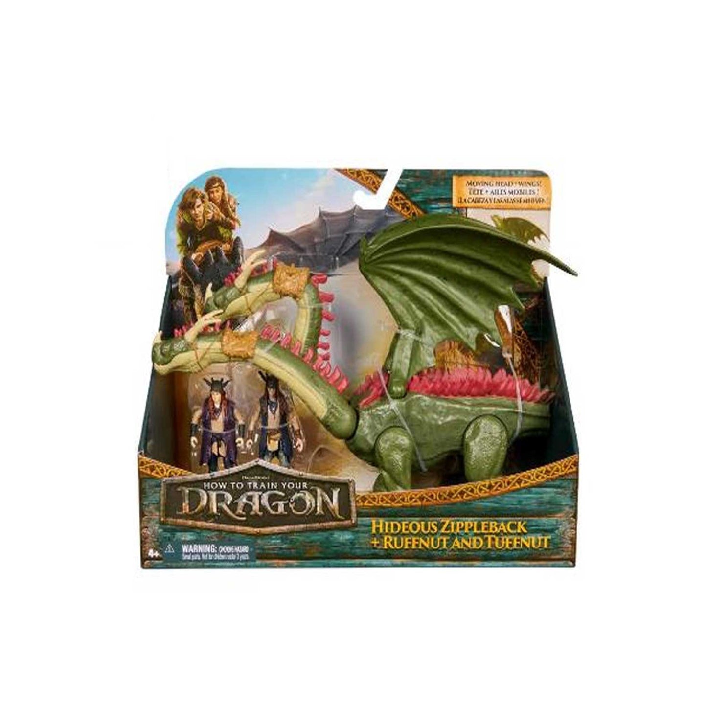 Spin Master - Dragons Orribilante Testadura E Testabruta