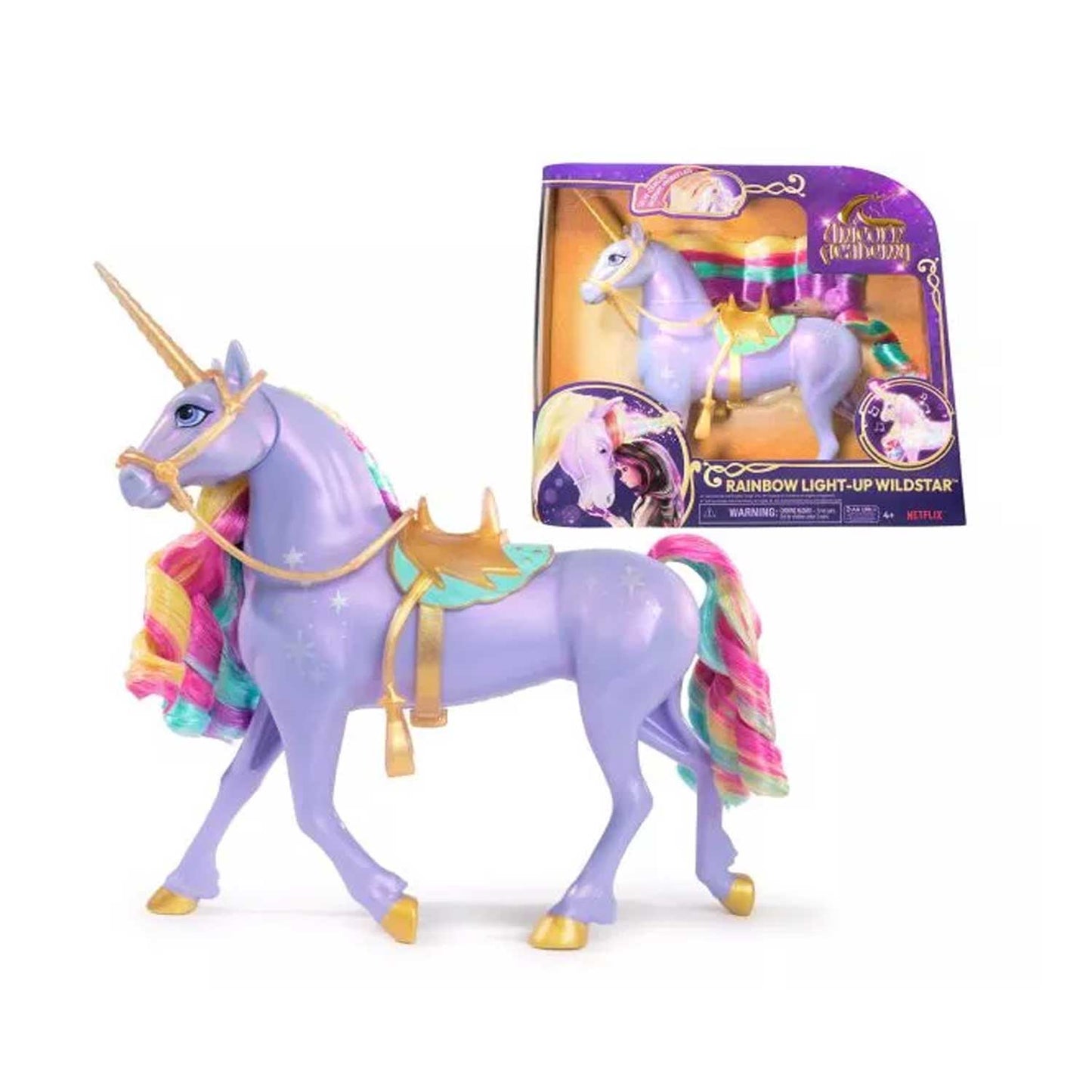 Spin Master - Unicorn Academy Rainbow Light Up Wildstar Instrumental English