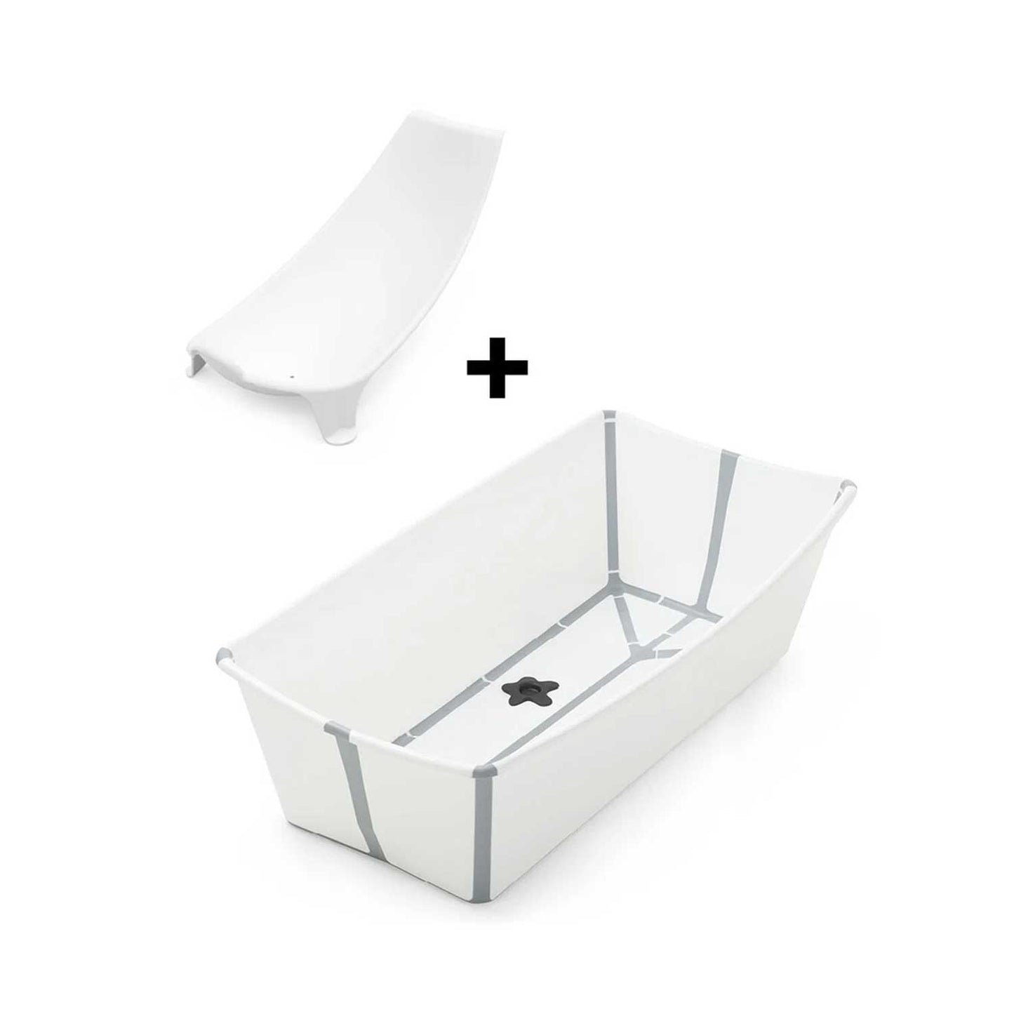 Stokke - Bundle: Flexi Bath X-Large + Supporto Per Neonato Newborn