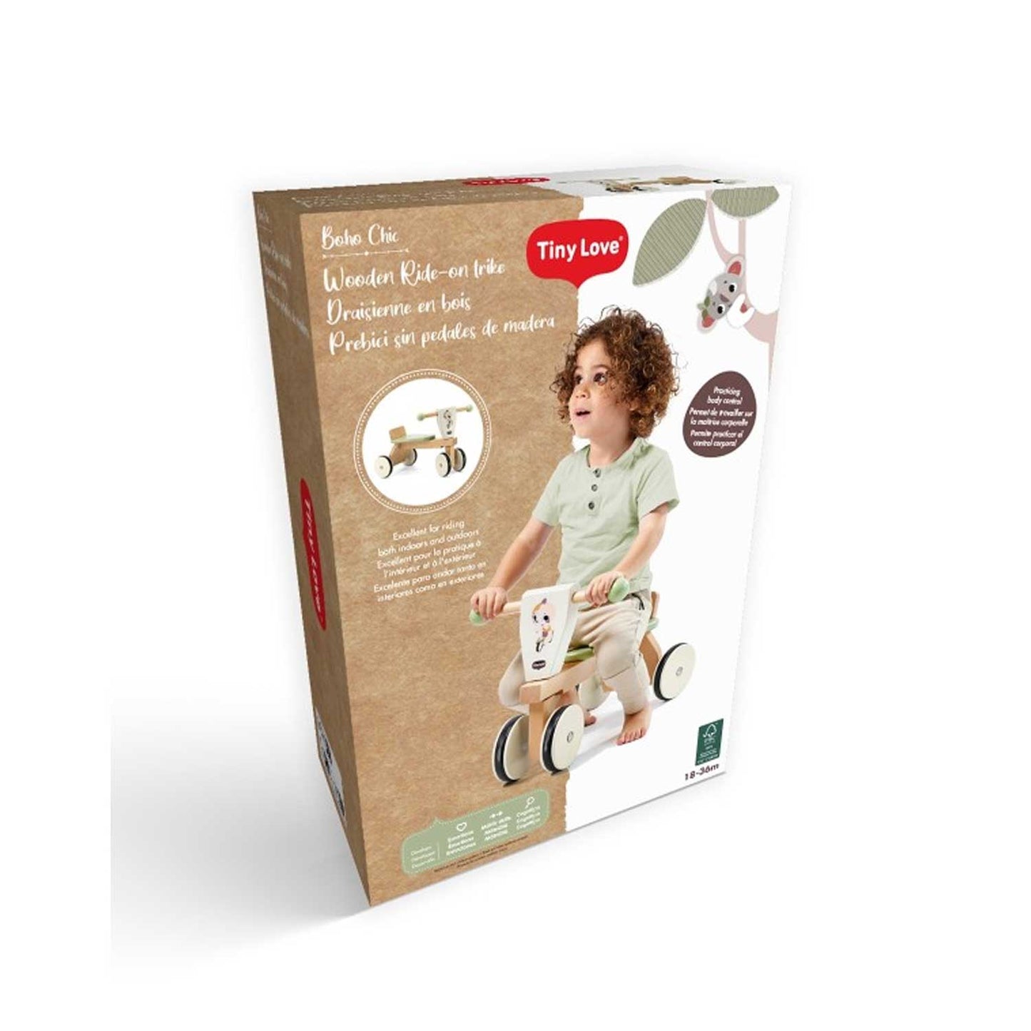 Tiny Love - Triciclo In Legno Boho Chic