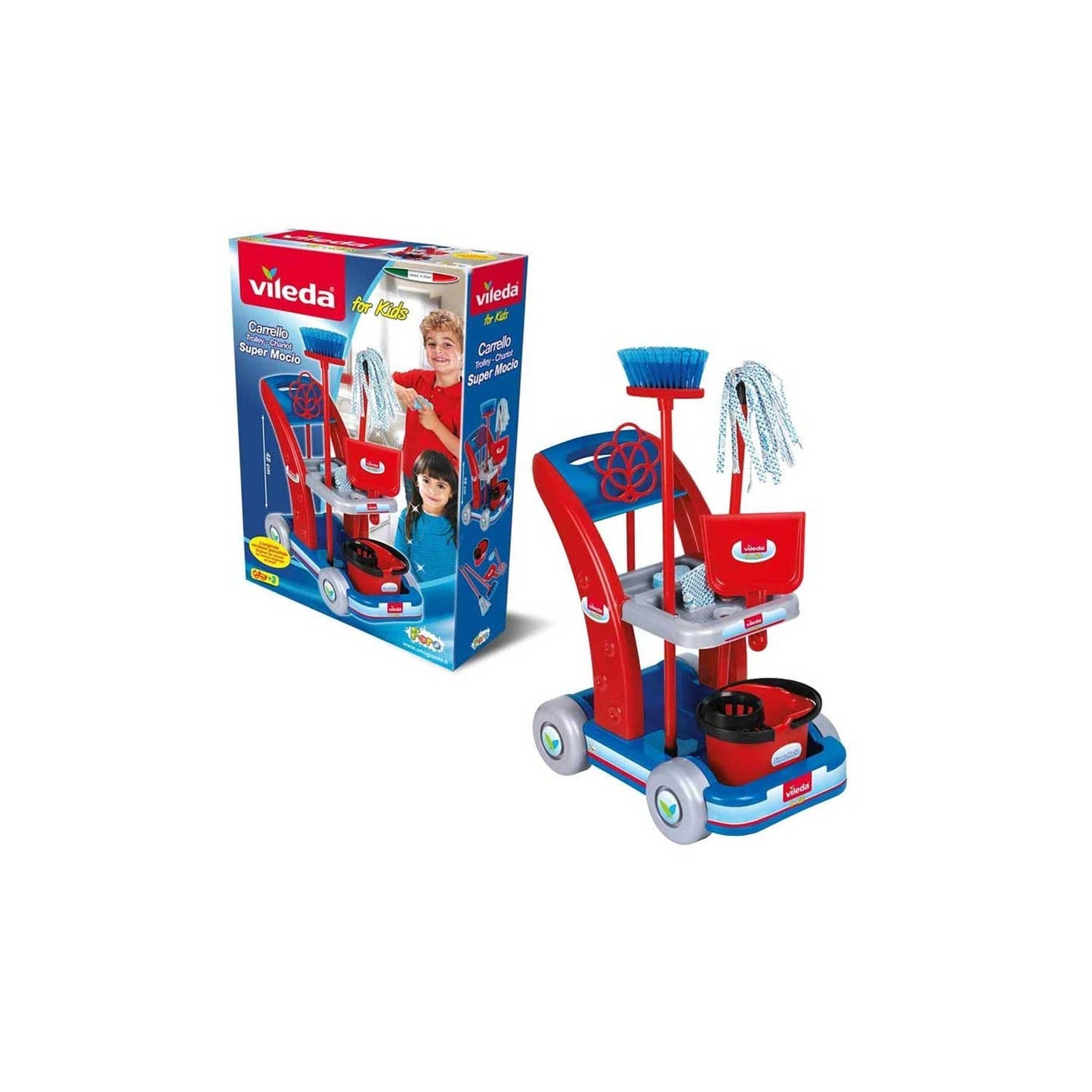 Grandi Giochi - Maxi Carrello Pulizie Vileda