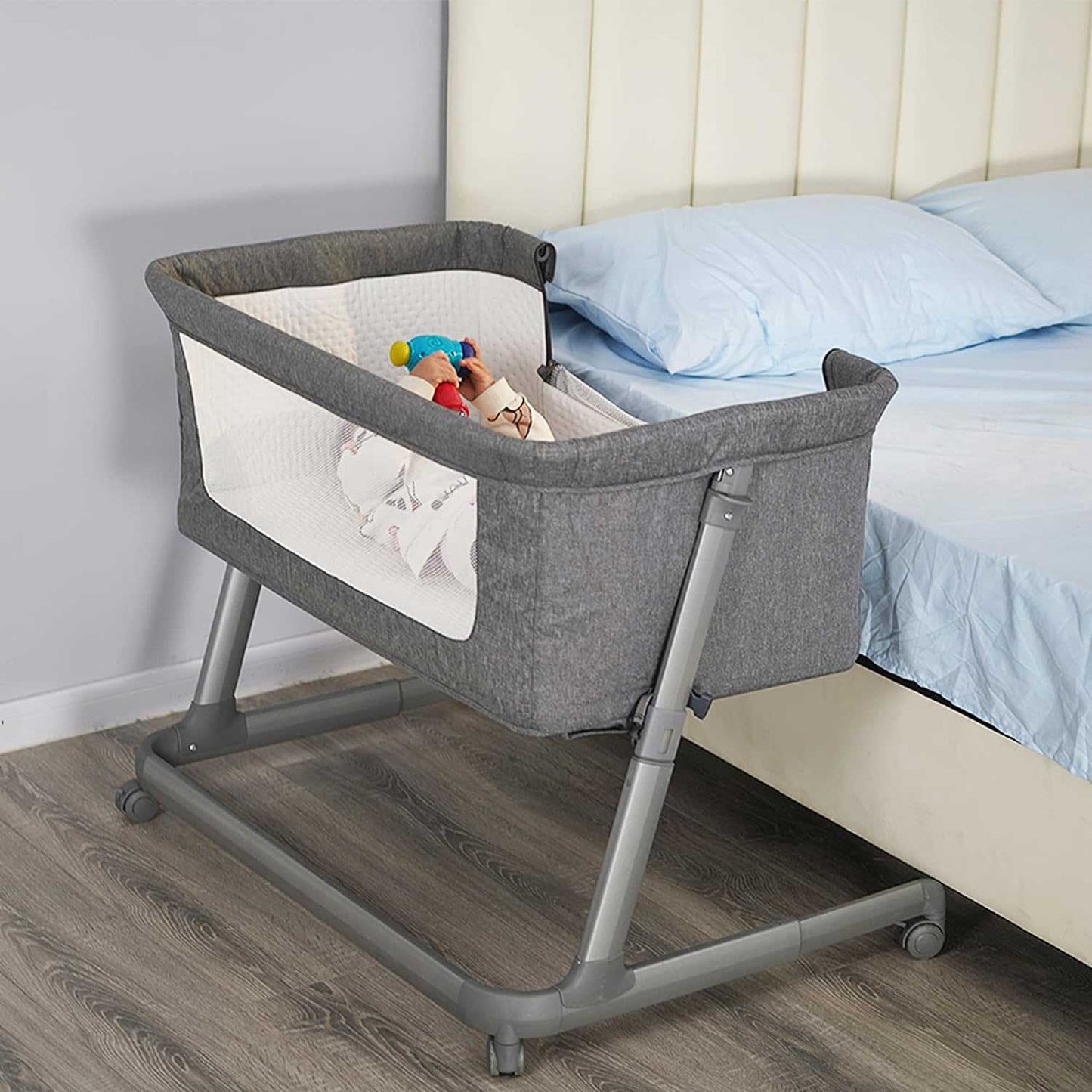 Wonderlife - Culla Co-Sleeping Nala Grey