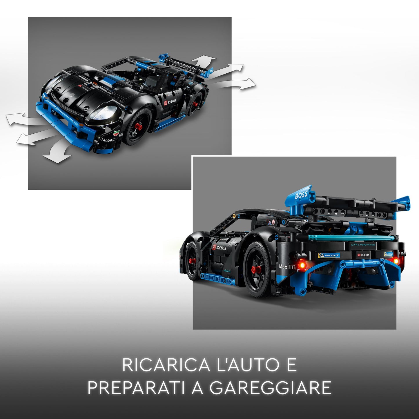 Lego - Auto da corsa Porsche GT4 e-Performance 42176