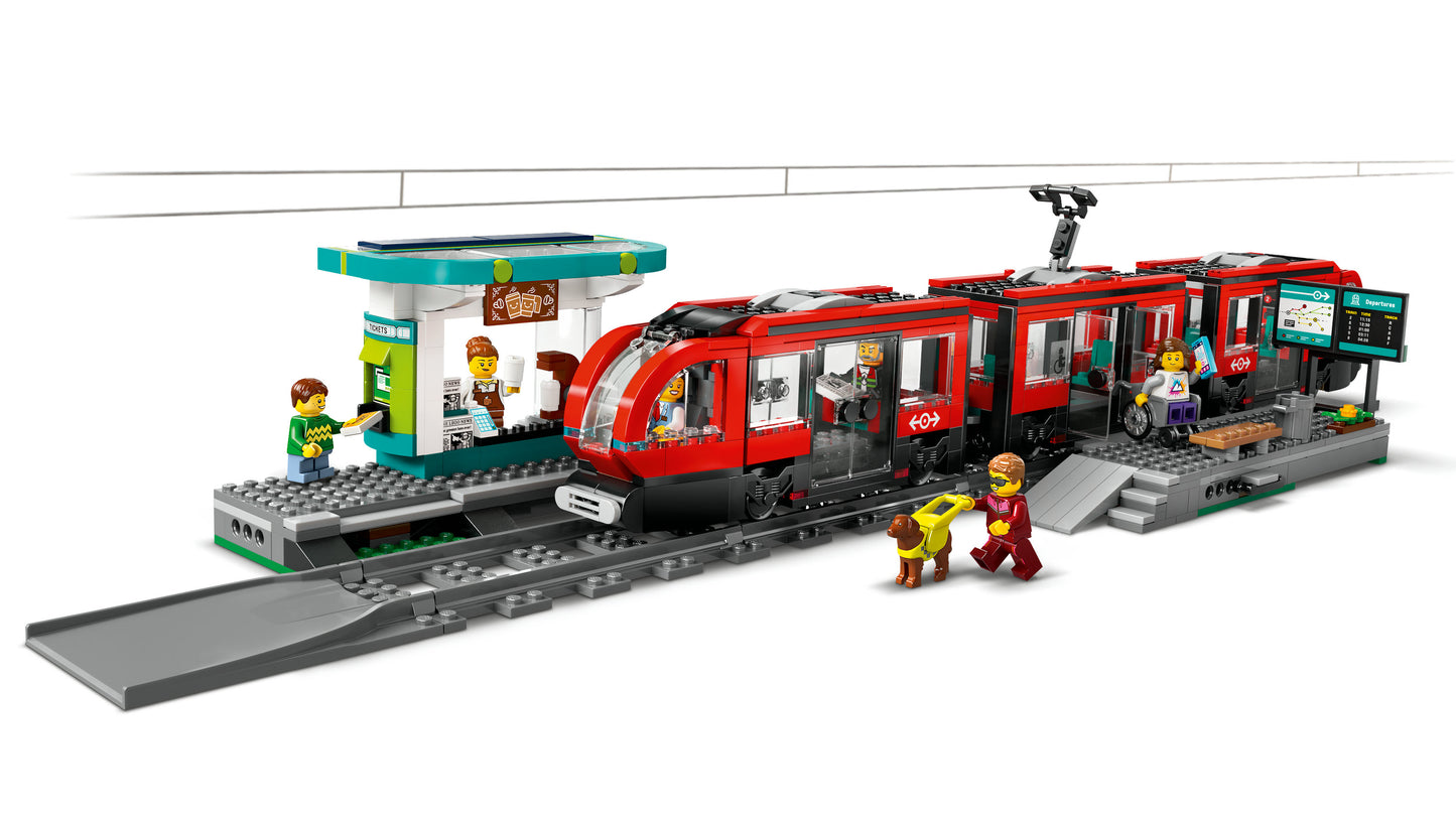 Lego - Tram E Fermata Del Tram 60423