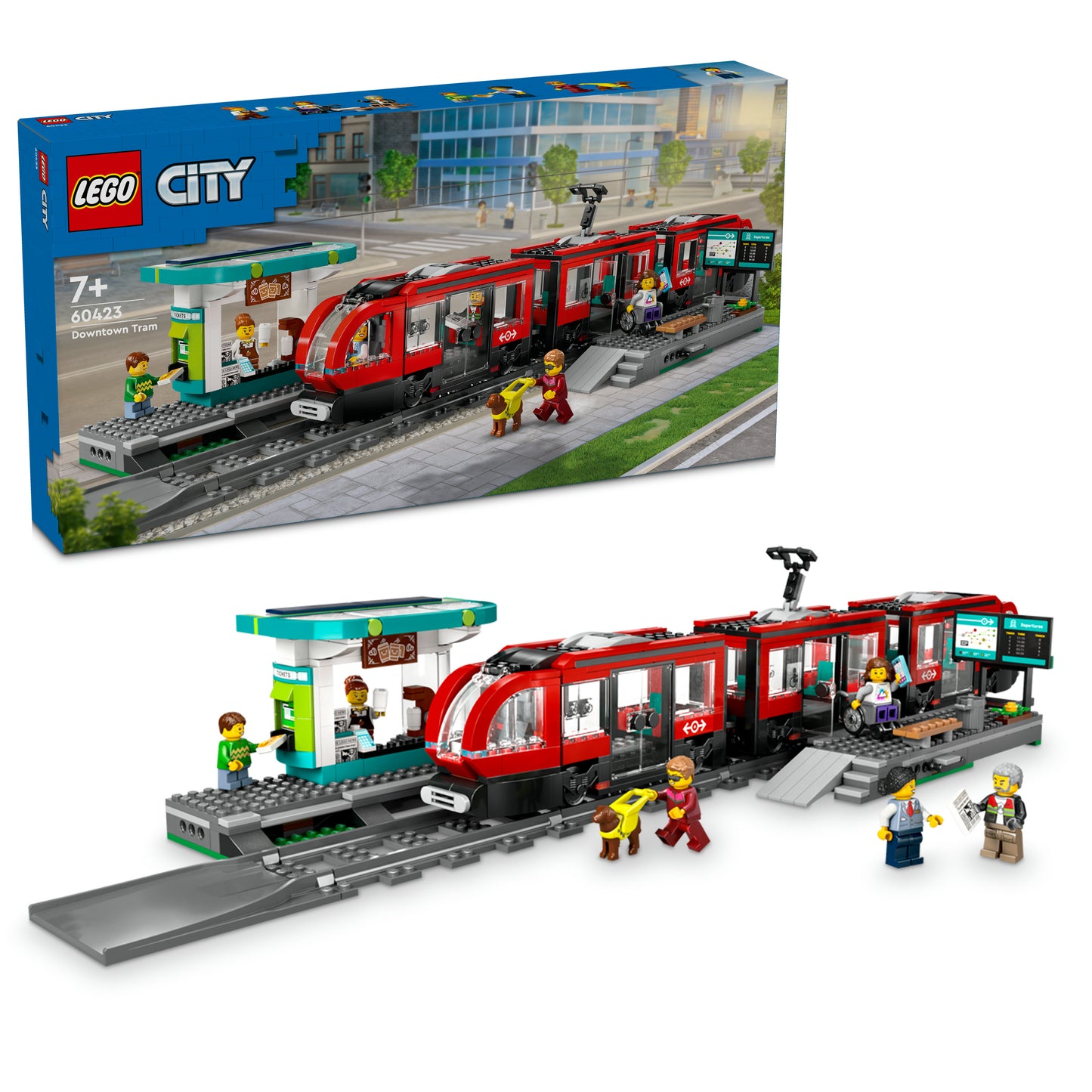 Lego - Tram E Fermata Del Tram 60423