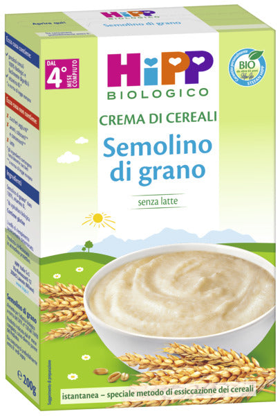 Hipp - Crema Semolino Di Grano: Confezione 200 gr