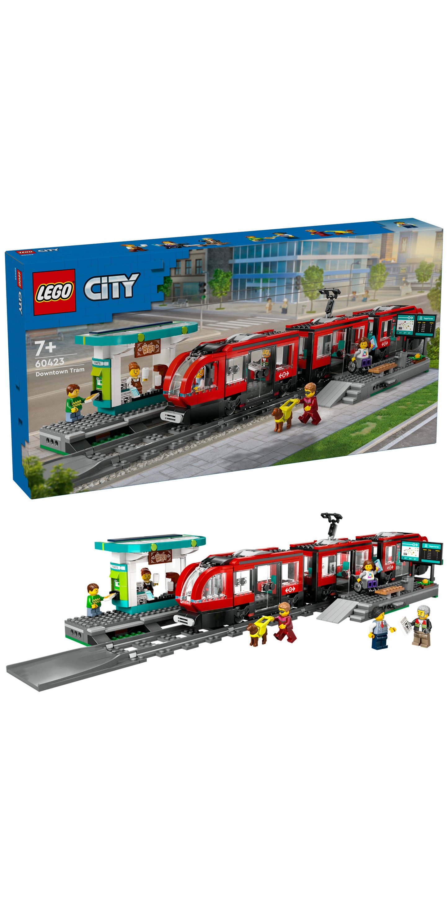 Lego - Tram E Fermata Del Tram 60423