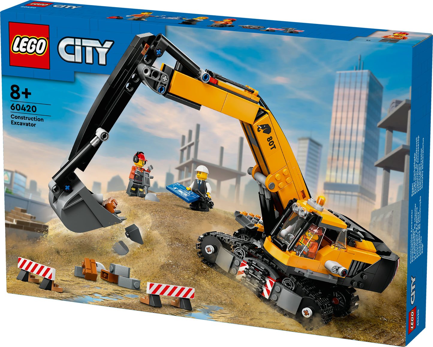 Lego - Escavatore Da Cantiere Giallo 60420