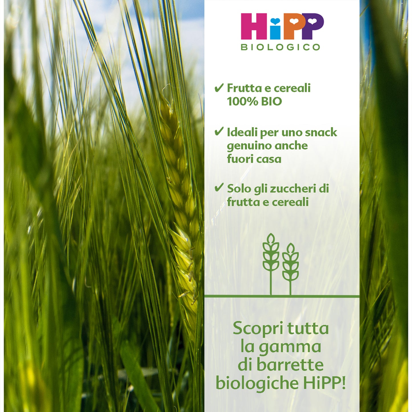 Hipp - Bars Viva La Frutta Viva I Cereals Cereals With Apple And Peach 20gr
