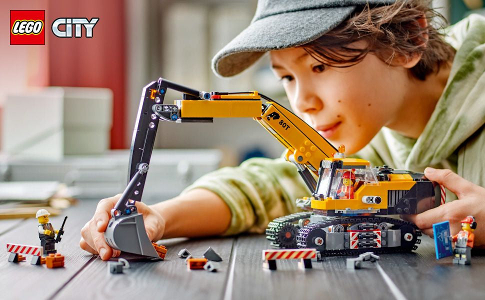 Lego - Escavatore Da Cantiere Giallo 60420