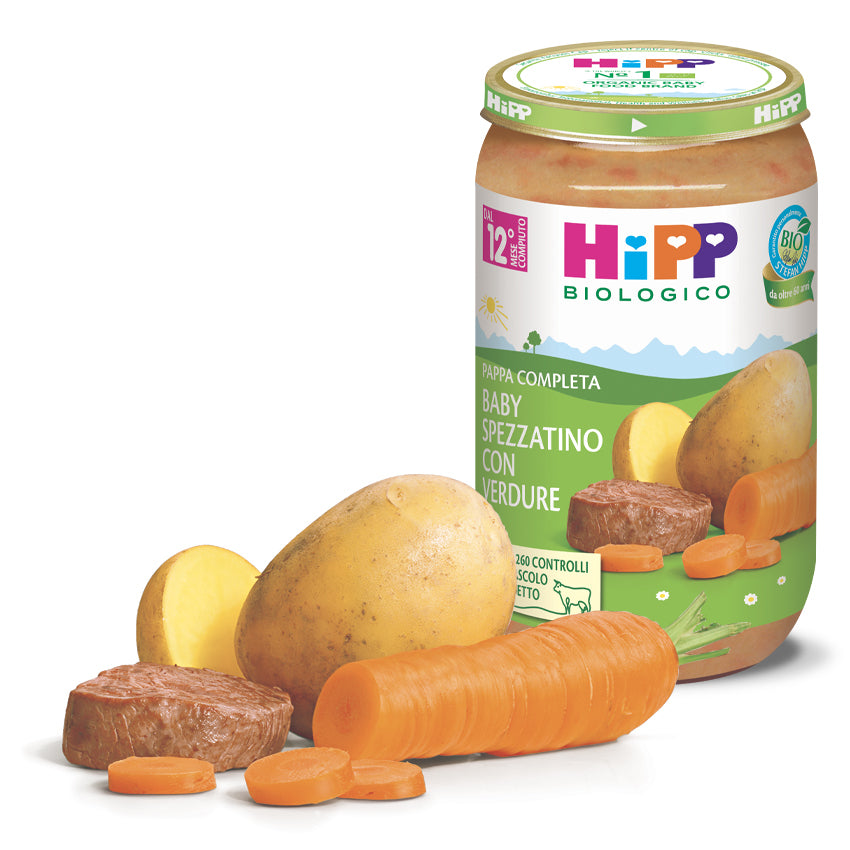 Hipp - Primo Spezzatino Di Manzo con Verdure: Confezione 250 gr