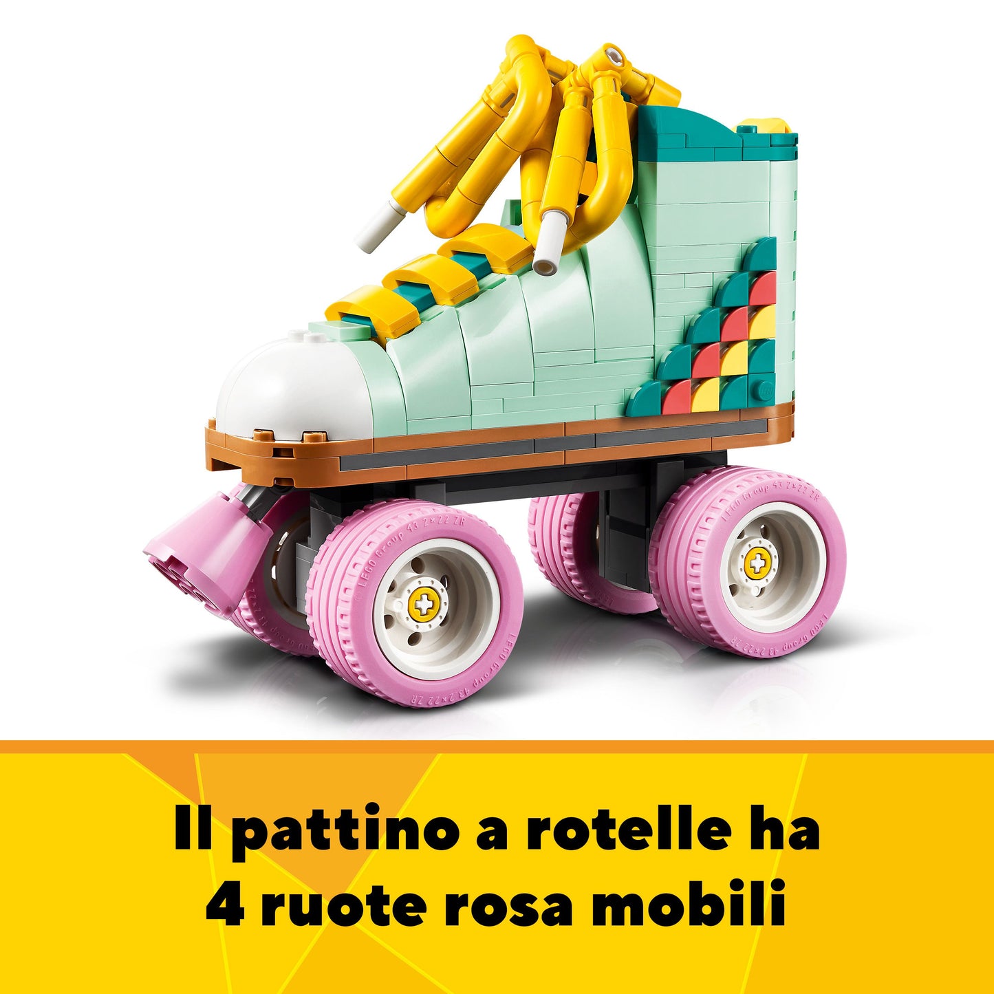 Lego - Pattino A Rotelle Retrò 31148